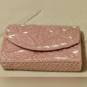 Bijoux Terner Pink Satin Bag